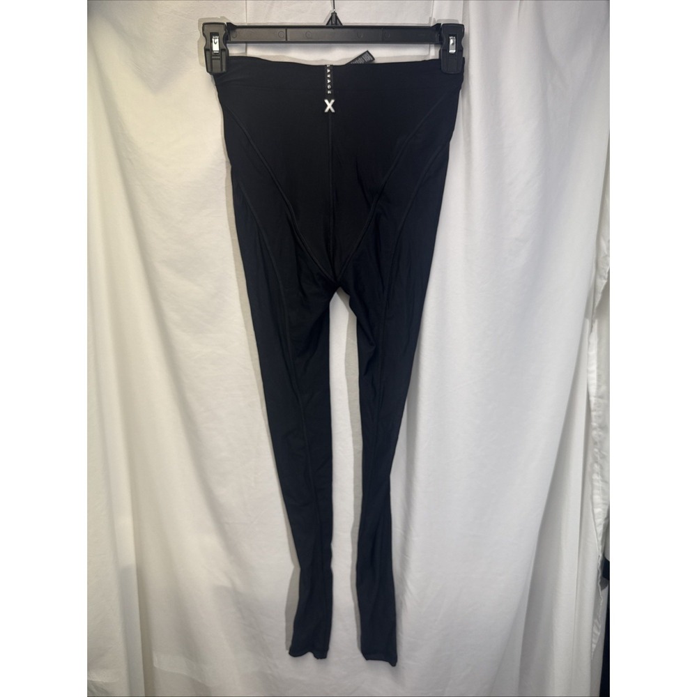 NWOT Savage Fenty Leggings Womens M Black Pants High Rise‎ Yoga Stretch Gym
